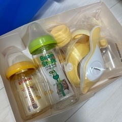 搾乳機、哺乳類、消毒セットの画像