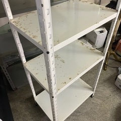 【受け渡し済】5段ラック ホワイトの画像