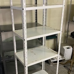 【受け渡し済】5段ラック ホワイト