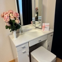 3面鏡ドレッサー　家具 ドレッサー