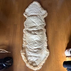 ムートンラグ　2匹分の画像