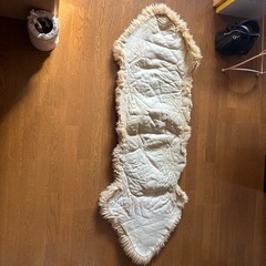 ムートンラグ　2匹分の画像
