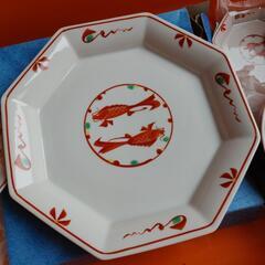 中華料理の器 5客セット 橘吉製 昭和レトロ　未使用長期保管品の画像