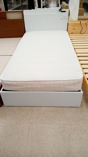 ★ジモティ割あり★ 大塚家具 シングルベッド 白 H25×D205×W97.5 クリーニング済み TJ5292