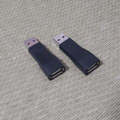 USBオスメスアダプター2個の画像