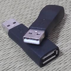 USBオスメスアダプター2個の画像