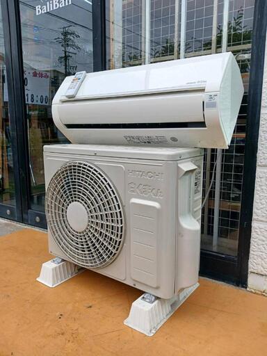 日立！2019年！6畳！2.2kw！取り付け承ります！ 家電 季節、空調家電 エアコン
