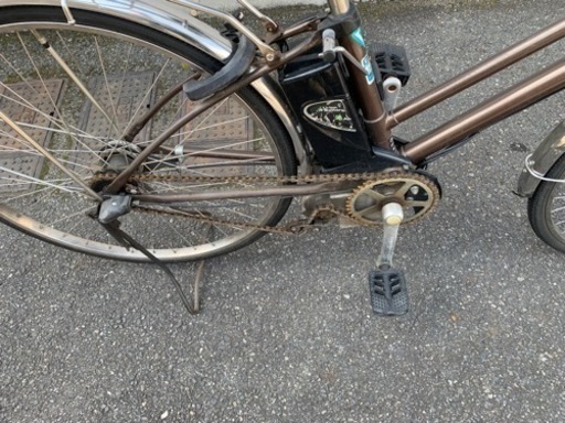 再投稿　パナソニック　電動アシスト自転車　ジャンク