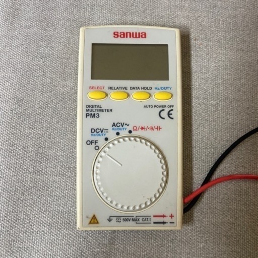 デジタルマルチメータ SANWA 三和電気計器 サンワ PM3 デジタルテスター デジタルマルチメーター