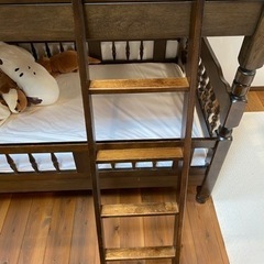 家具 ベッド 二段ベッドの画像