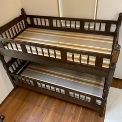 家具 ベッド 二段ベッドの画像