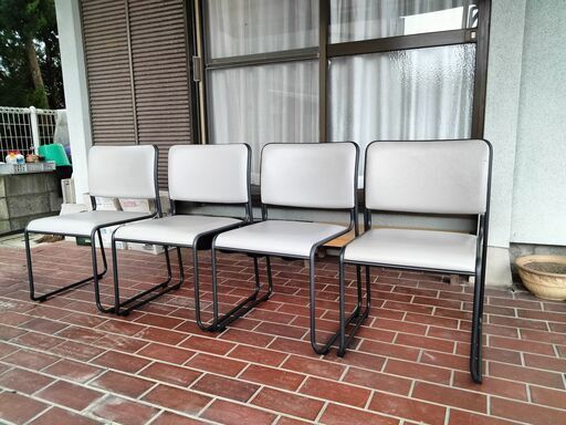 椅子　4脚　ダイニング、事務椅子