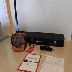 三線　ケース　爪　弦　楽譜付 沖縄 三線 スタートセット ハードケース、スタンド、楽譜付き