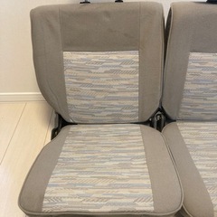 ジムニー　ja22w リアシート2脚の画像