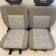 ジムニー　ja22w リアシート2脚