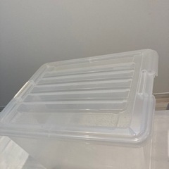 家具 収納家具 収納ケースクリアケース少の画像