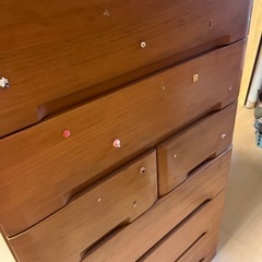 タンス　女の子使用の画像
