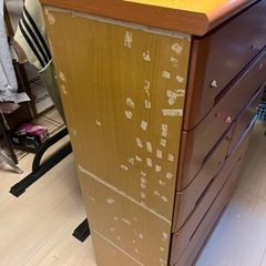 タンス　女の子使用の画像