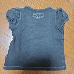 メゾピアノ120cm黒Tシャツの画像