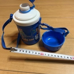 【新品未使用】大きな氷がそのまま入る水筒　アトム　レトロの画像