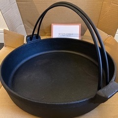 池永　南部鉄器　すき焼き鍋26cm