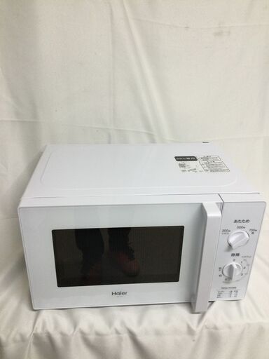 【北見市発】ハイアール Haier 電子レンジ JM-17J-50 2021年製 白 一人暮らし (E2755aaykY)