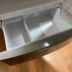 SANYO ノンフロン冷凍冷蔵庫 SR-361P (S)　3ドア　2008年製の画像