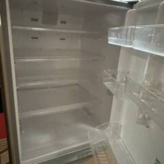 SANYO ノンフロン冷凍冷蔵庫 SR-361P (S)　3ドア　2008年製の画像
