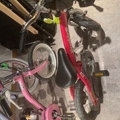【取引先決定】あげます　子供用自転車　赤