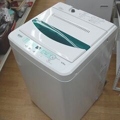 洗濯機 4.5kg 2019年製 ヤマダ電機 ハーブリラックス YWM-T45G1 ヤマダセレクト 単身 1人暮らし 新生活 札幌市 清田区 平岡の画像