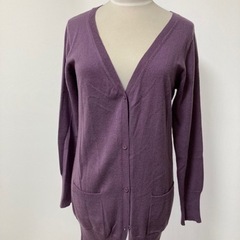 Otto カーディガン レディース　紫　パープル