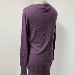 Otto カーディガン レディース　紫　パープルの画像