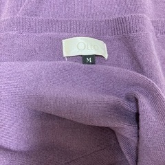 Otto カーディガン レディース　紫　パープルの画像
