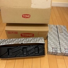 夏休み 工作 DIY 冷凍品 ダンボール 自由研究 材料  TONE トネ 空箱 ダンボール 3個セットの画像