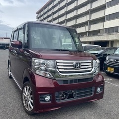N-Boxカスタム　車検丸２年　両側パワースライドドア