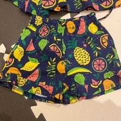 新品女児　浴衣　甚平　100の画像