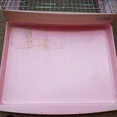 うさぎ　モルモット　テグー等　小動物のゲージ　ピンクの画像