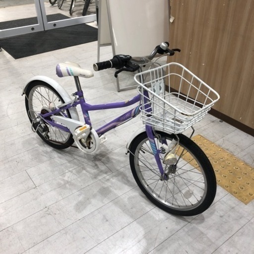 子供用自転車ASAHI20インチSTJ017973パープル【トレファク堺福田店】