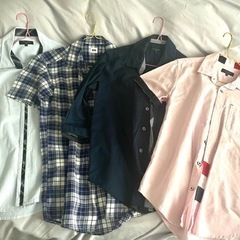 【値下げ¥1,910→¥1,500】メンズシャツ4点セット　Mサイズ