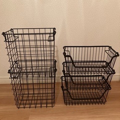 Standard Products ワイヤーバスケット 黒の画像