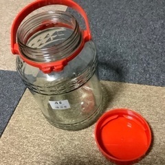 新品未使用品　果実酒ビンの画像