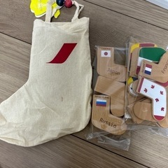 国旗　おもちゃ　木製おもちゃ　知育　出産祝いの画像