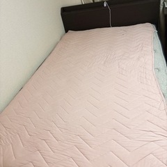 【ニトリ】セミダブルベッド＆マットレスのセット！5年以内。の画像