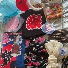 ✨豪華絢爛✨夏祭り用具一式👘🏮🎣の画像