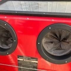 イリイ　サンドブラストキャビネット TR-206SB カビ、汚れ、錆ありの画像