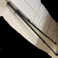 突っ張り棒　ツッパリ棒　黒