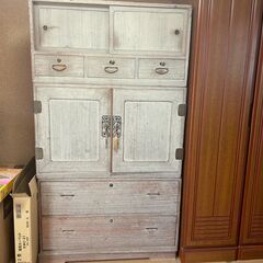 ★★無料　差しあげます！　総桐ダンス  3段組み ★★