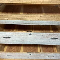 ★★無料　差しあげます！　総桐ダンス  3段組み ★★の画像