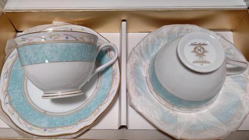 【NORITAKE】ティーカップ ソーサー ノリタケ 華麗句