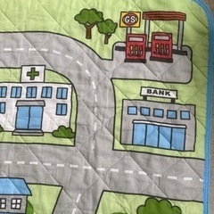 中古◆お遊びマット◆マット◆ミニカー◆プラレールの画像